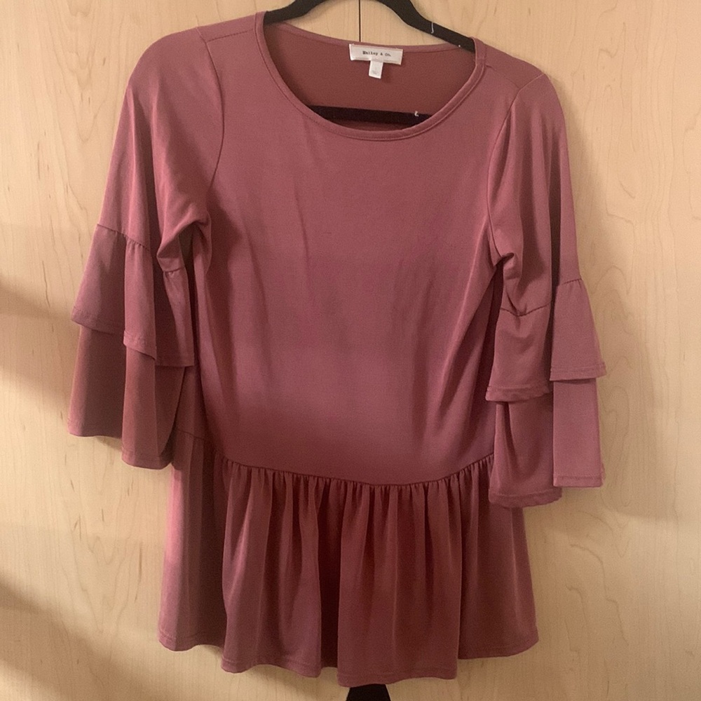Hailey & Co pink top